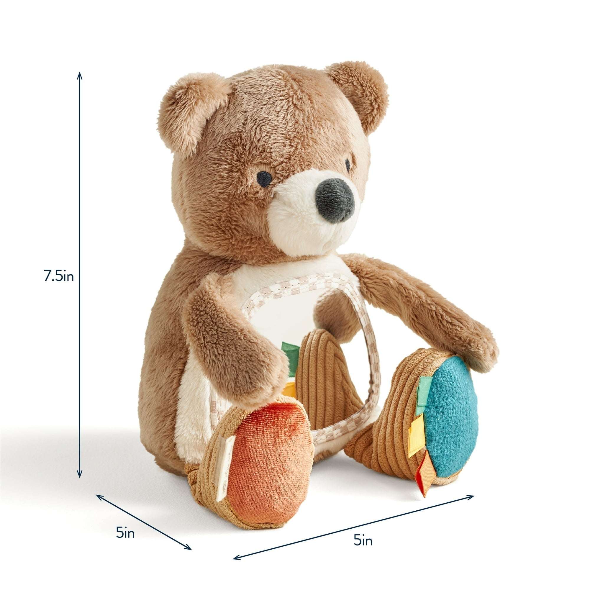 Itzy Bitzy Mirror™ Bear Sensory Tummy Time Toy