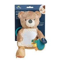 Itzy Bitzy Mirror Bear sensory tummy time toy in retail packaging