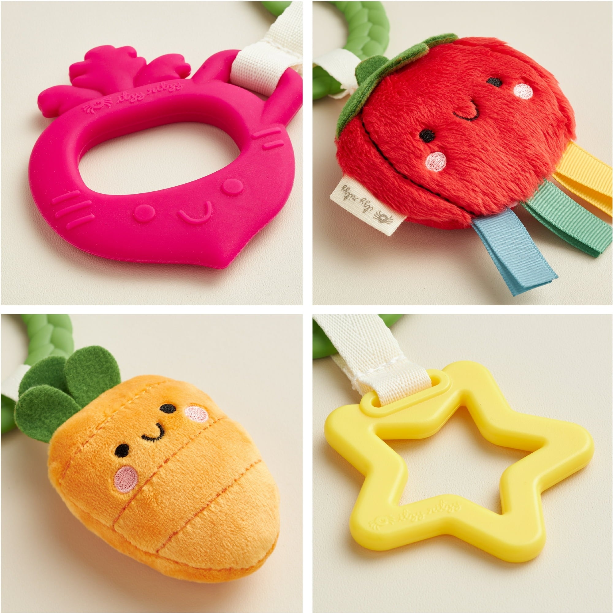 Itzy Ritzy Bitzy Busy Ring™ Veggie Car Seat and Stroller Activity Toy