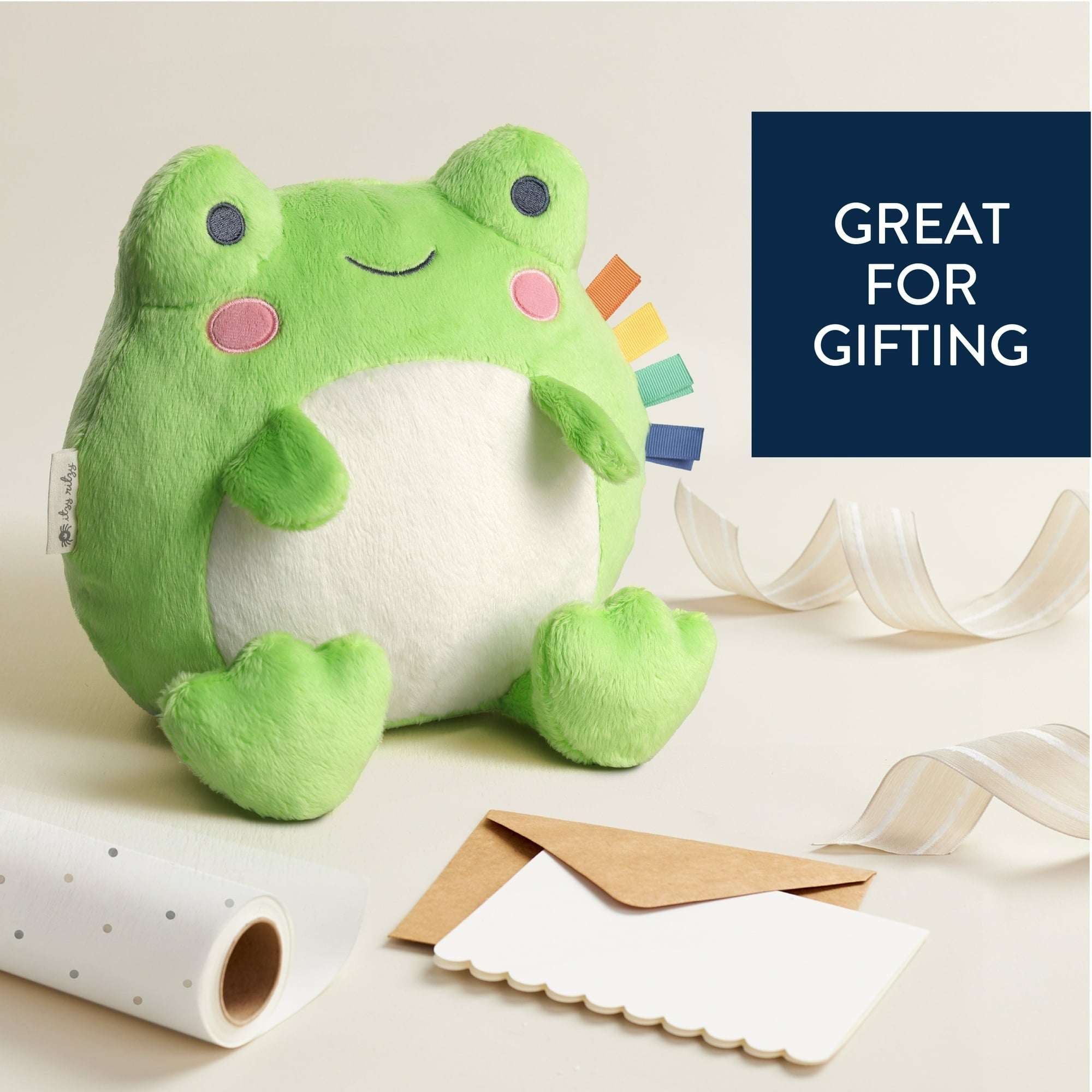 Itzy Ritzy Sweetie Snuggle™ Frog Plush