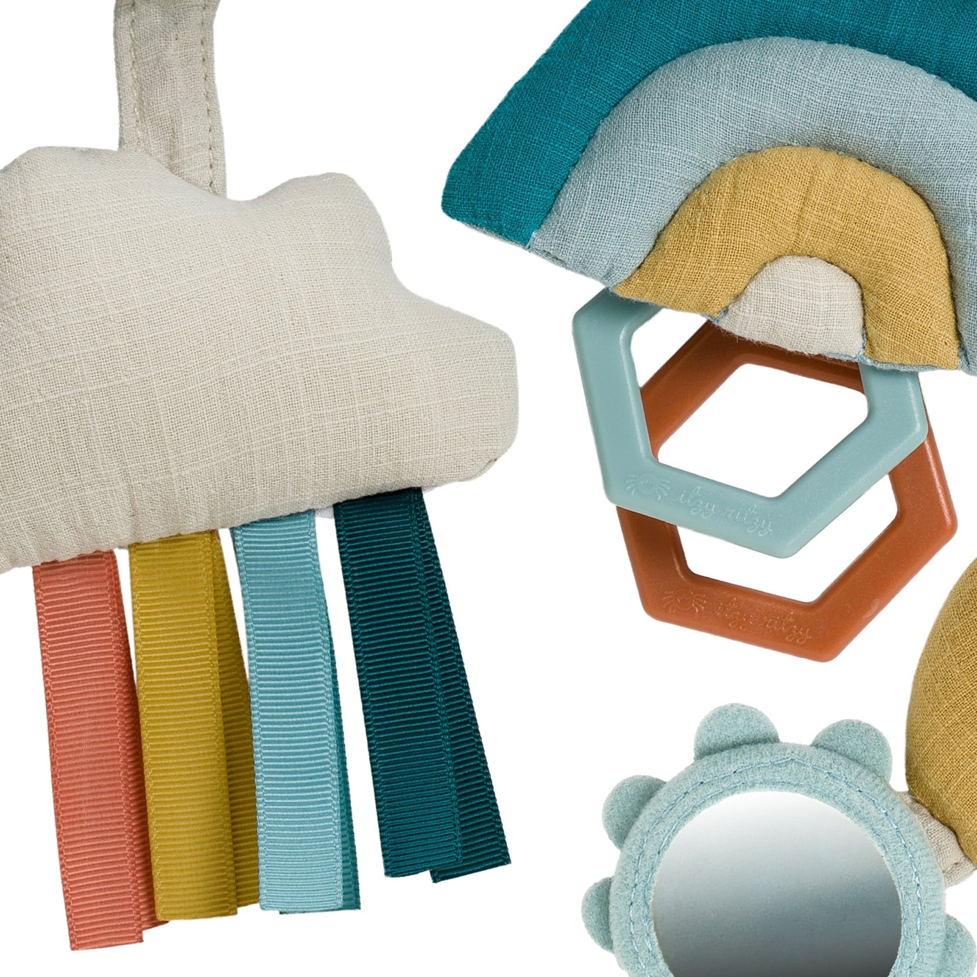 Itzy Bitzy Spiral™ Farm Car Seat and Stroller Toy