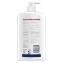 Ivory gentle body wash bottle back label with ingredient information