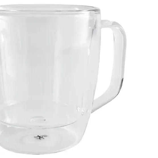 J.A. Henckels 6-piece Double Wall Glass Mug Set