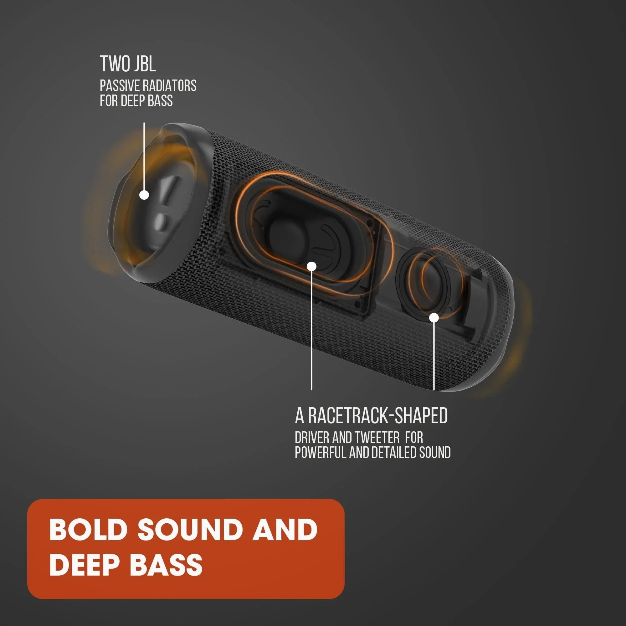 JBL Flip 6 - Portable Waterproof Speaker - Black - USA MEGA SHOP