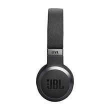 JBL Live wireless on-ear headphones with padded headband and JBL logo on earcup