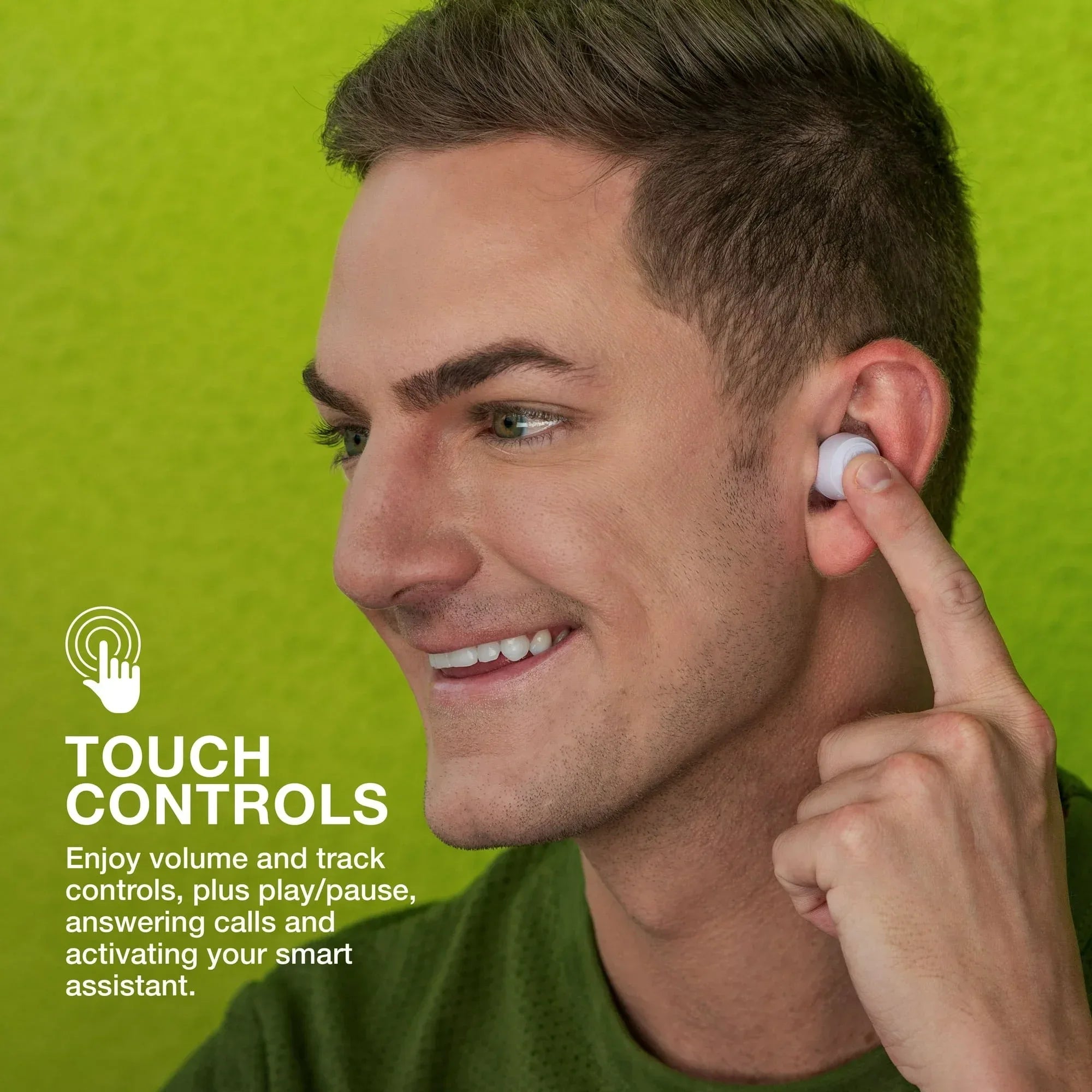 JLab Go Air Pop Bluetooth Earbuds, True Wireless with Charging Case