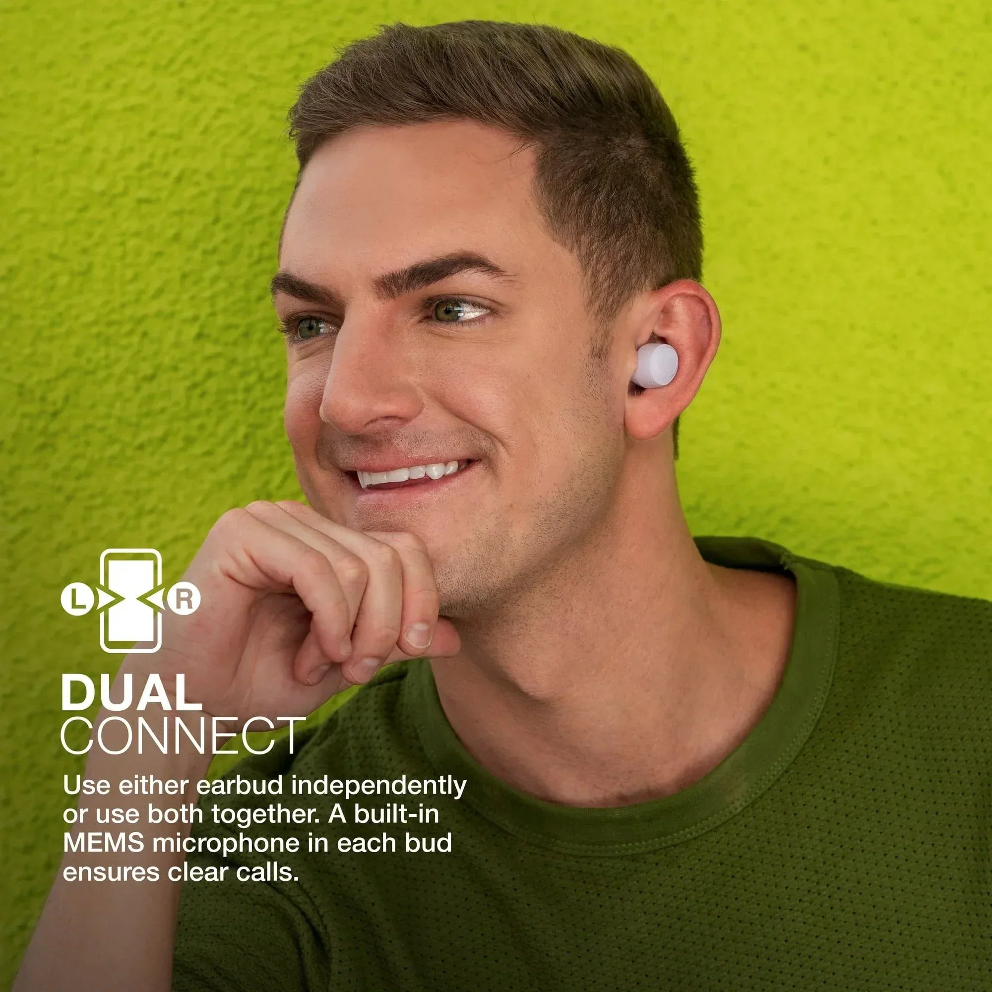 JLab Go Air Pop Bluetooth Earbuds, True Wireless with Charging Case