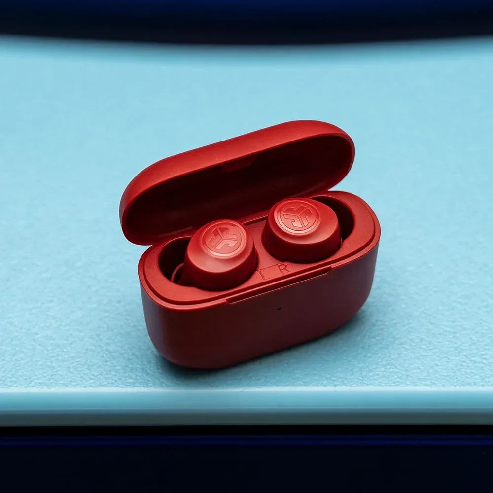 JLab Go Air Pop Bluetooth Earbuds, True Wireless with Charging Case