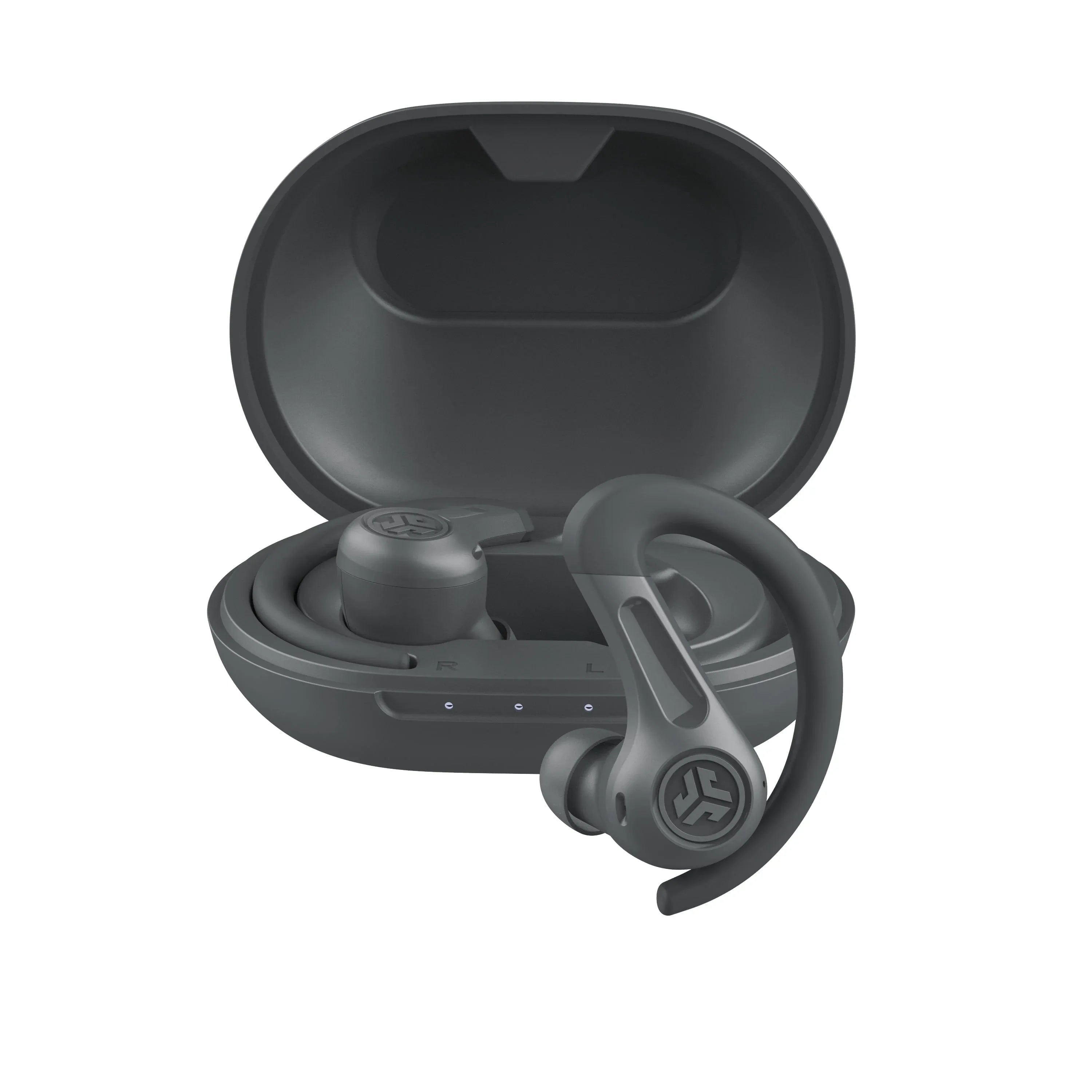 JLab JBuds Sport ANC 4 True Wireless Earbuds, Cobalt, Hybrid ANC, Touch Controls, Multipoint, App Customization