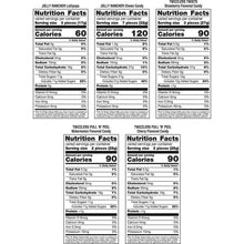 Jolly Rancher and Twizzlers candy variety pack nutrition facts panel