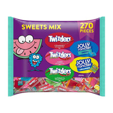 Jolly Rancher and Twizzlers fruit candy variety pack, fun size, 270 pieces, sweets mix bag