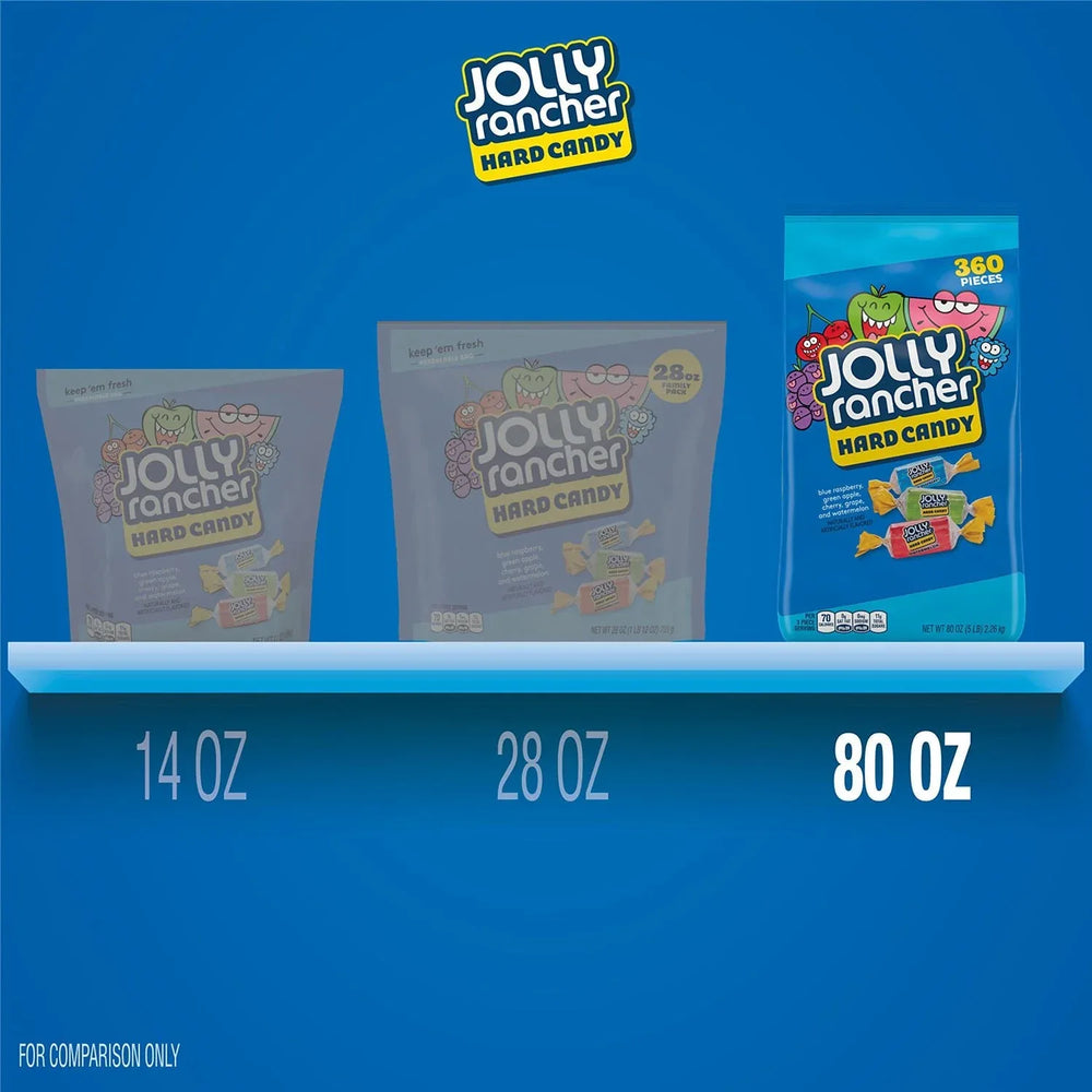 JOLLY RANCHER Assorted Fruit Flavored Hard Candy, 5 lbs. - USA MEGA SHOP