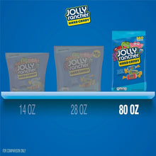 JOLLY RANCHER hard candy bags in three sizes: 14 oz, 28 oz, 80 oz