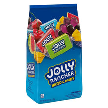 JOLLY RANCHER assorted fruit hard candy bag, blue, with wrapped candy pieces