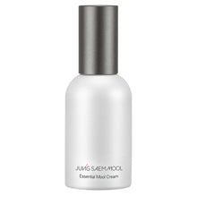 Essential Mool Cream bottle with white body and metallic silver cap