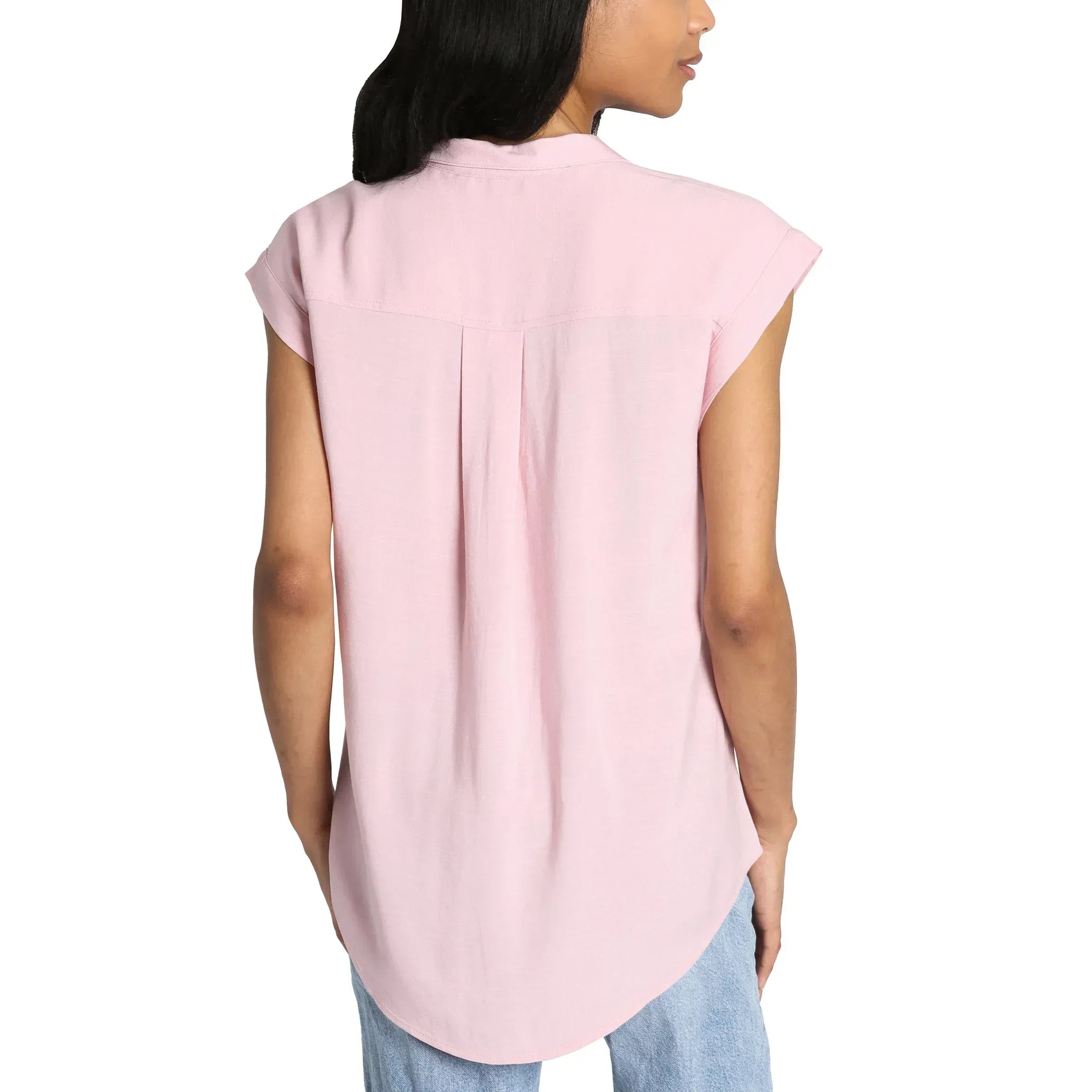 Jachs Girlfriend Women's Button Front Blouse