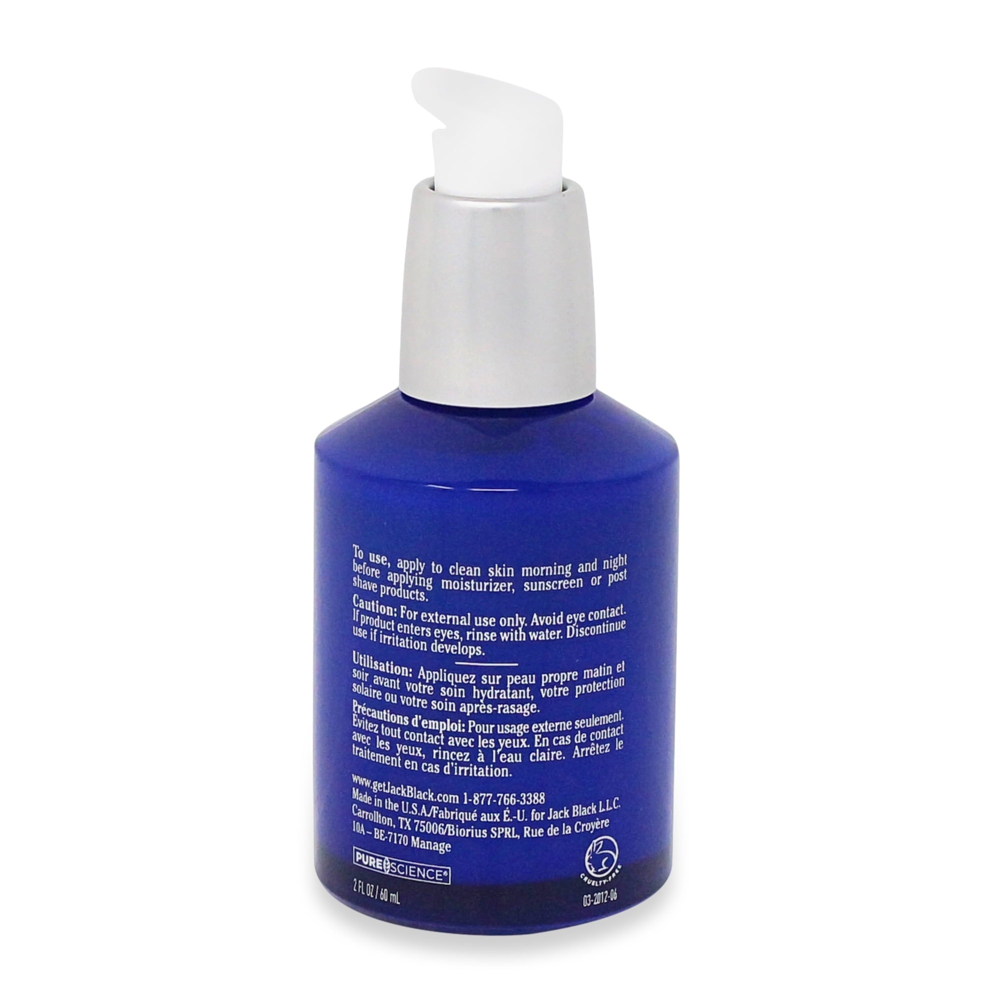 Jack Black Protein Booster Skin Serum for Men, 2oz.
