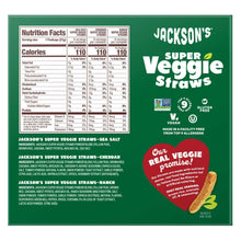 Jackson's Super Veggie Straws Variety Pack, 0.75 oz., 24 pk.