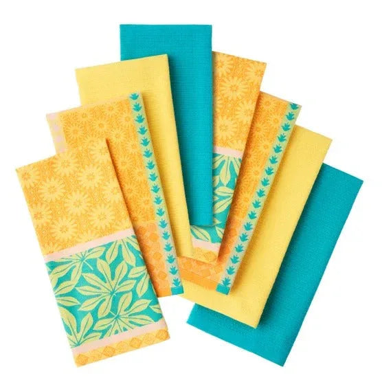 Jacquard Flatwoven Kitchen Towels, 8-pack - USA MEGA SHOP
