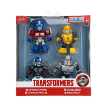 Transformers Metalfigs 4-pack metal action figures with four robot characters