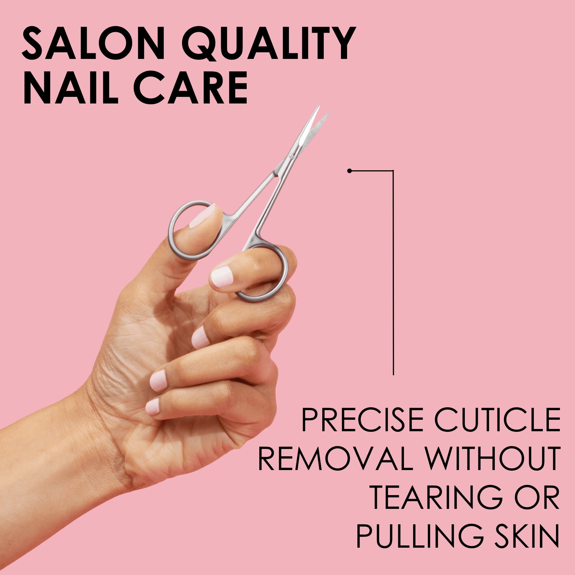 Japonesque Beauty Facial Hair Scissors Stainless Steel
