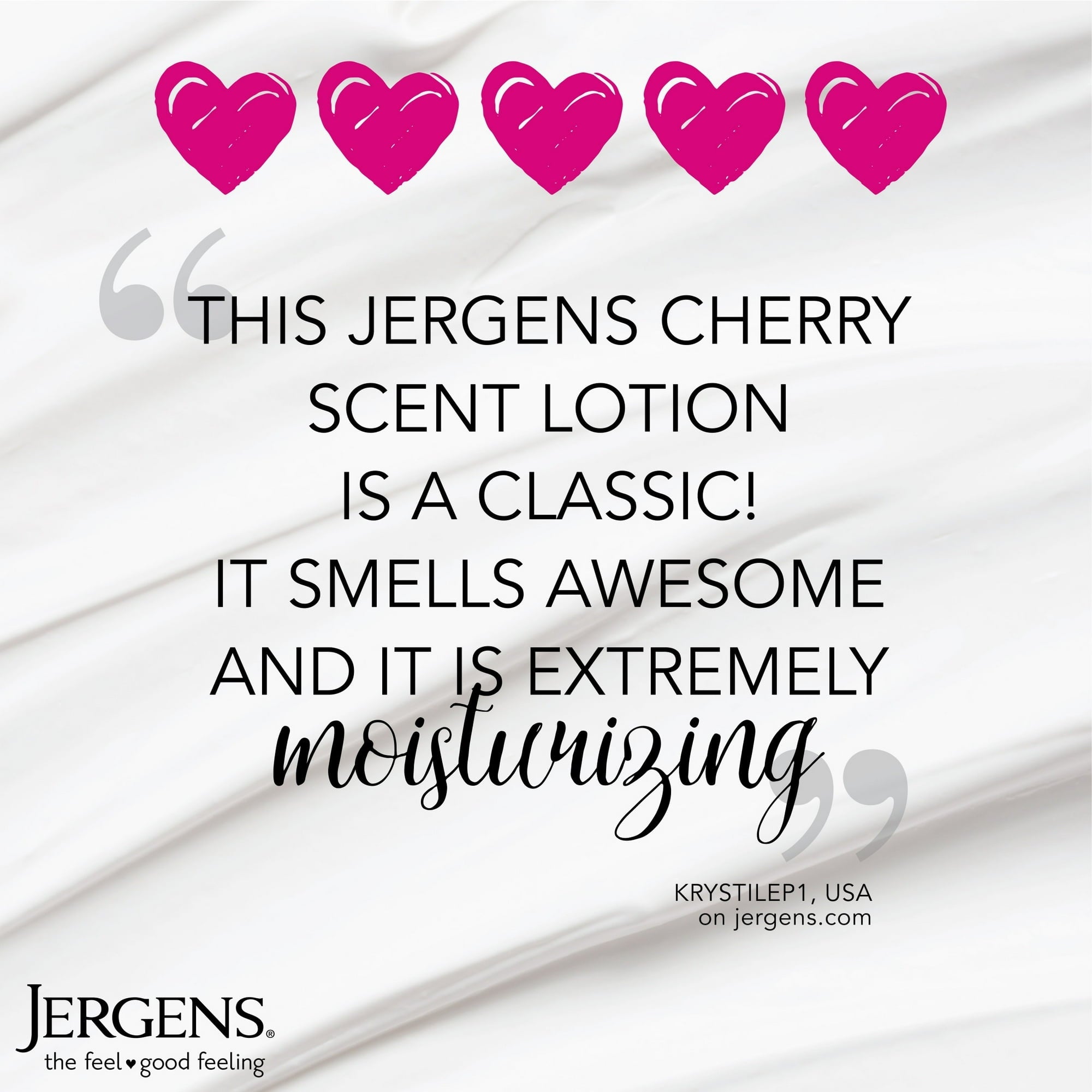 Jergens Original Scent with Cherry Almond Body Lotion Moisturizer for Dry Skin, 10 oz