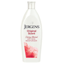 Jergens Original Scent cherry almond body lotion bottle, 10 oz
