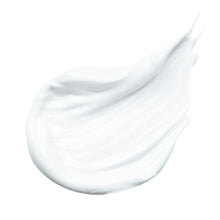 White lotion cream swatch with smooth, thick texture