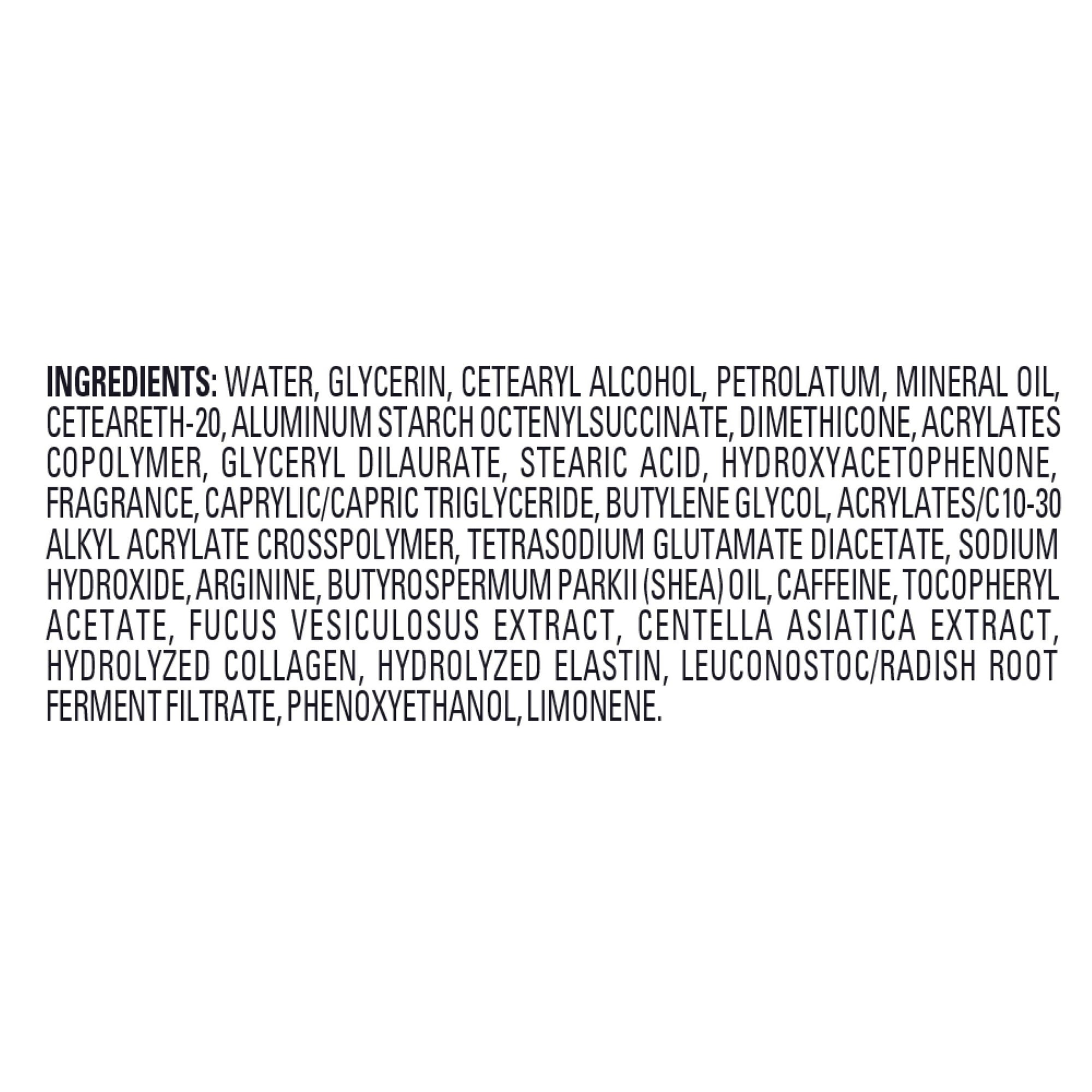 Jergens Skin Firming Body Lotion for Dry Skin, Moisturizer with Collagen, Elastin, 16.8 oz