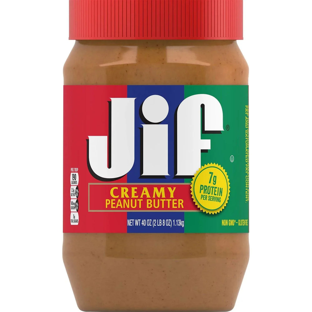 Jif Creamy Peanut Butter, 48 oz., 2 pk. - USA MEGA SHOP