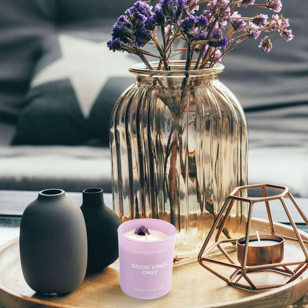 Jill Zarin Home Manifestation Candle, Set of 3, Assorted Colors - USA MEGA SHOP