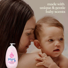 Johnson's Baby Moisturizing Baby Lotion, Coconut Oil & Aloe, 27.1 fl. oz