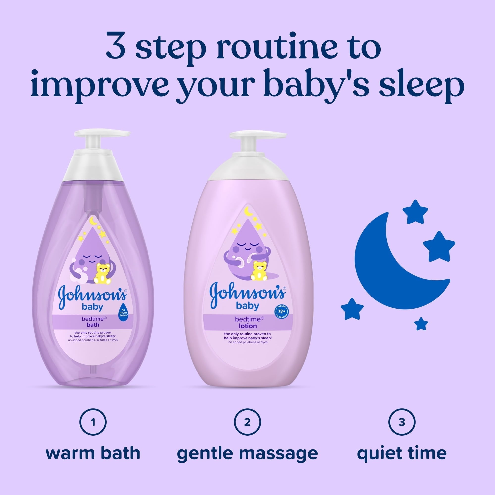 Johnson's Baby Bedtime Lotion, NaturalCalm Aromas, 27.1 fl. oz