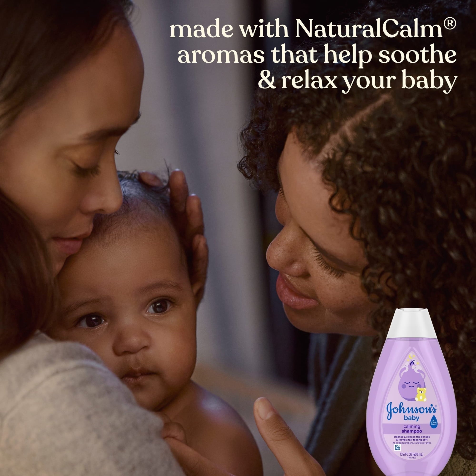 Johnson's Baby Calming Shampoo with NaturalCalm Aromas, 13.6 fl. oz