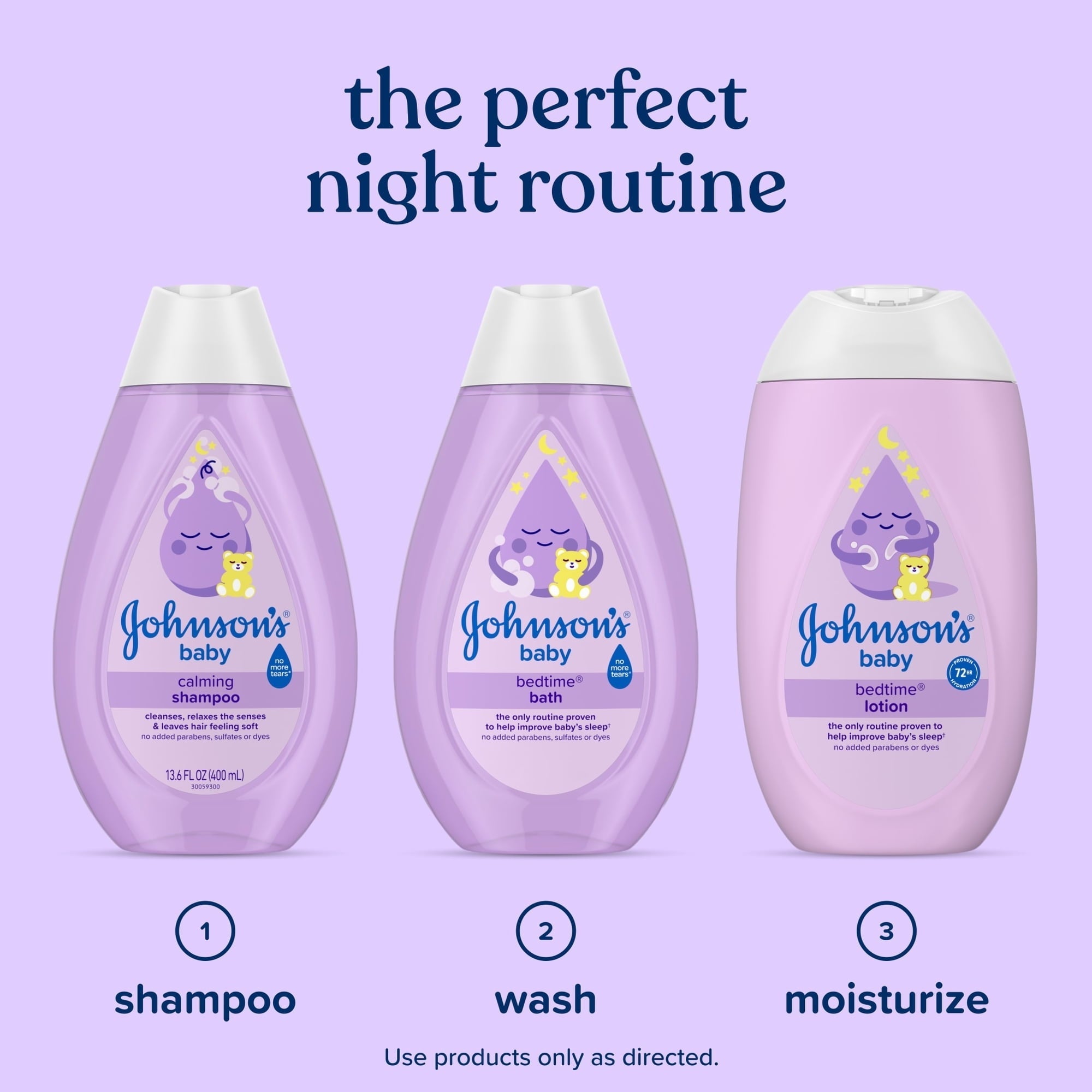 Johnson's Baby Calming Shampoo with NaturalCalm Aromas, 13.6 fl. oz