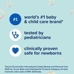 Johnson's Baby Comfort Touch Newborn Wash & Shampoo, 13.6 fl. oz