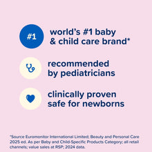 Johnson's baby lotion claim slide: world's #1 baby & child care brand