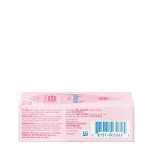 Johnson's baby bar soap box back panel with barcode and product details
