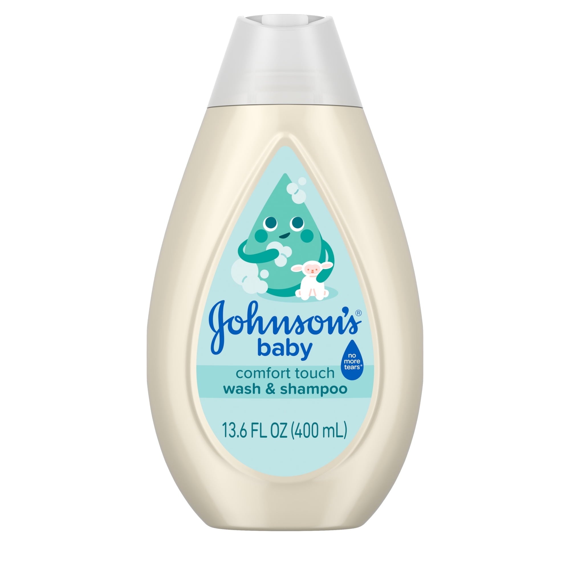 Johnson's Baby Comfort Touch Newborn Wash & Shampoo, 13.6 fl. oz