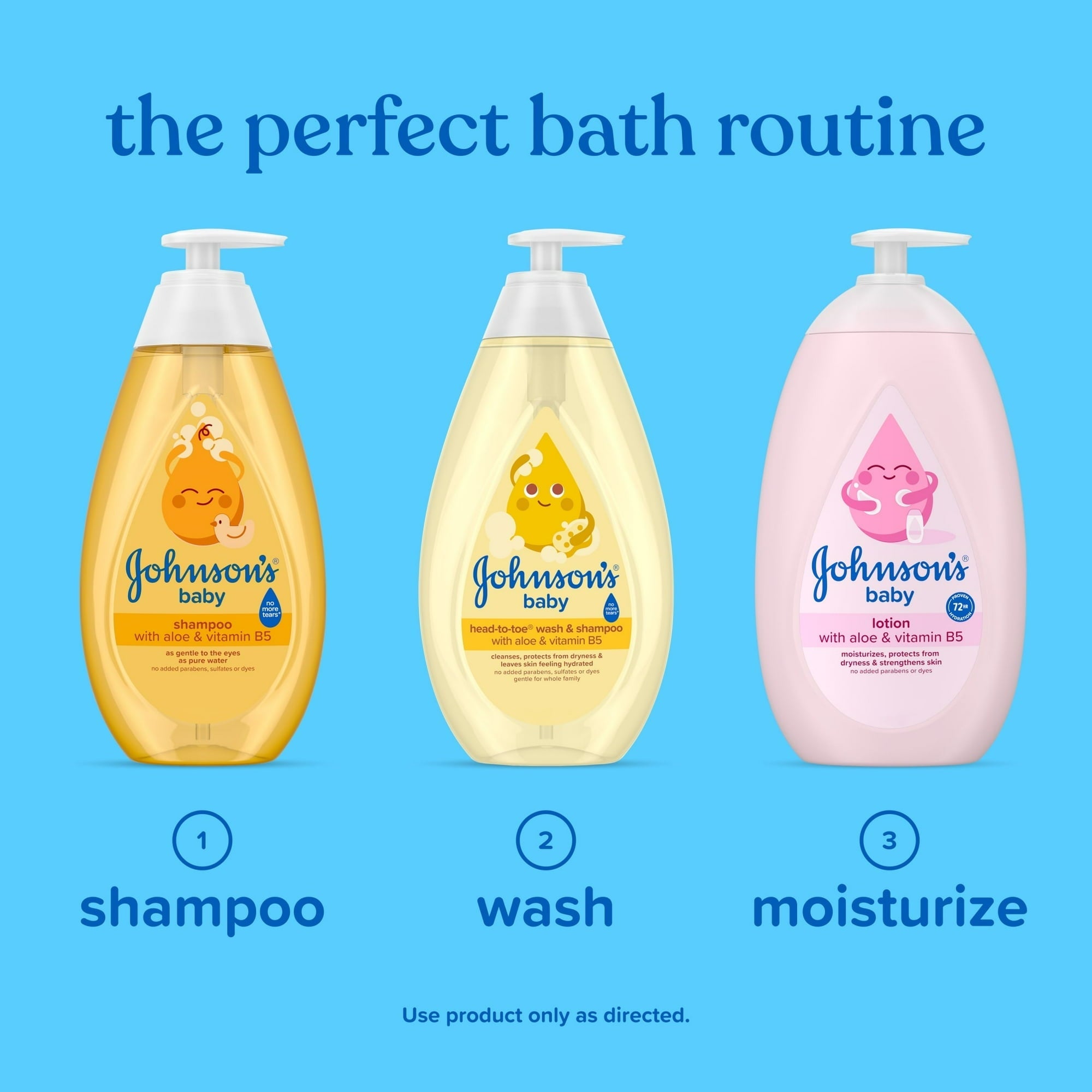 Johnson's Baby Head-To-Toe Wash & Shampoo, 27.1 Fl oz