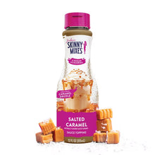 Skinny Mixes salted caramel sauce topping bottle, 12 fl oz (355 mL)