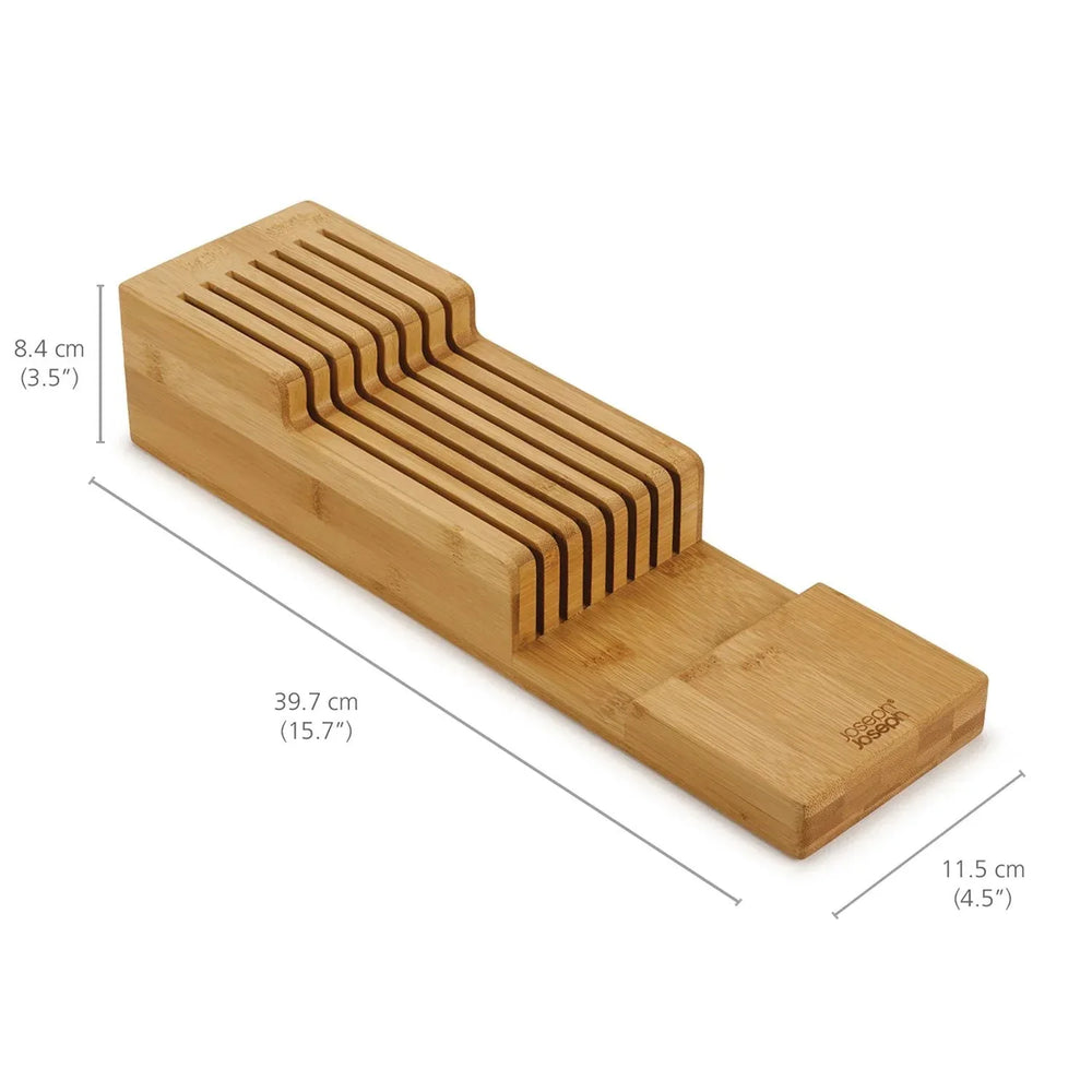 Joseph Joseph DrawerStore Bamboo 2-tier Knife Organizer - USA MEGA SHOP
