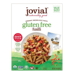 Jovial Organic Brown Rice Gluten Free Pasta, Fusilli, 24 oz. - USA MEGA SHOP