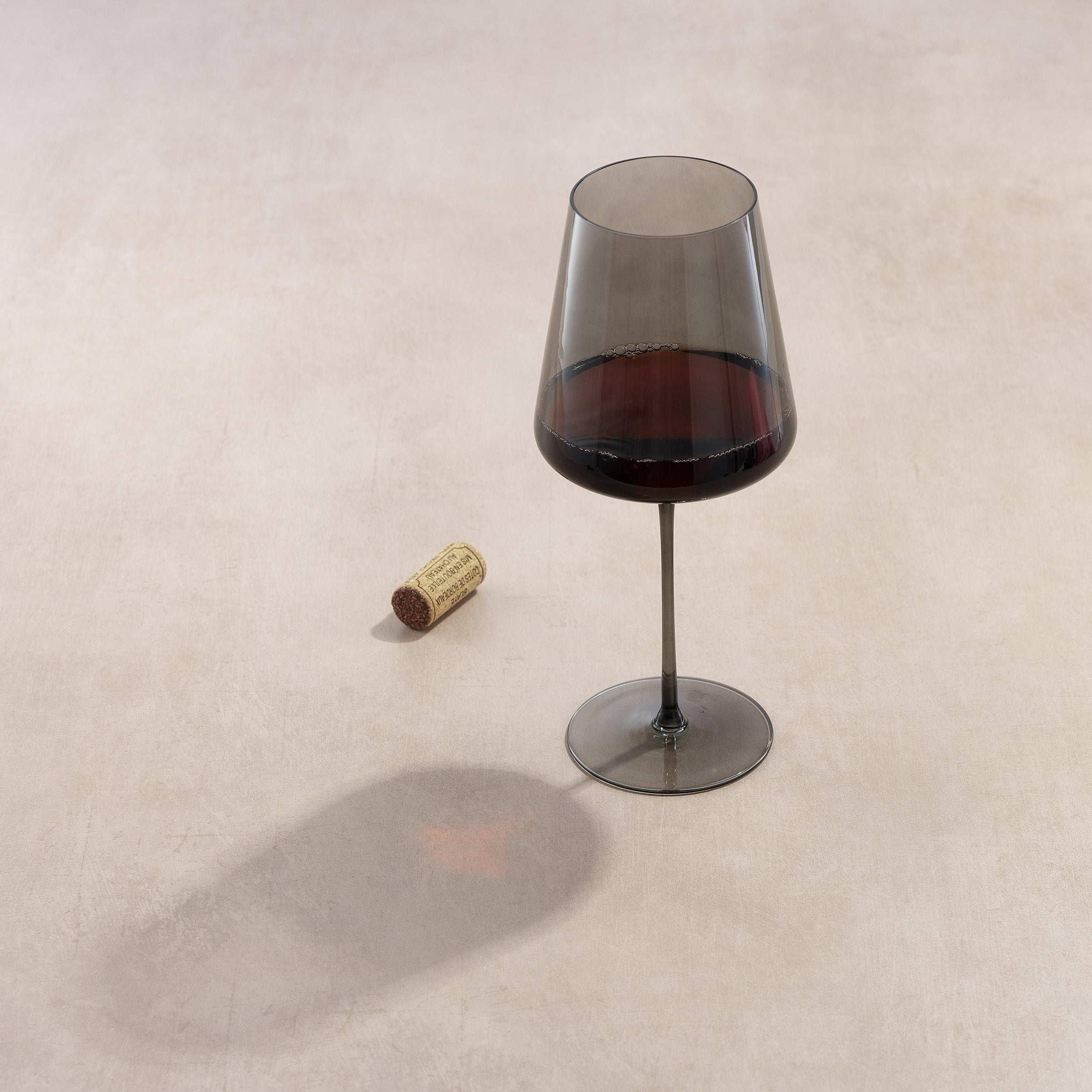 JoyJolt Sidney Red Wine Glasses, Set of 6