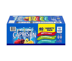 Capri Sun Juice Pouches, Variety Pack, 6 fl oz (40-pk)