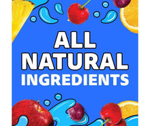 Capri Sun juice drink panel reading “ALL NATURAL INGREDIENTS”