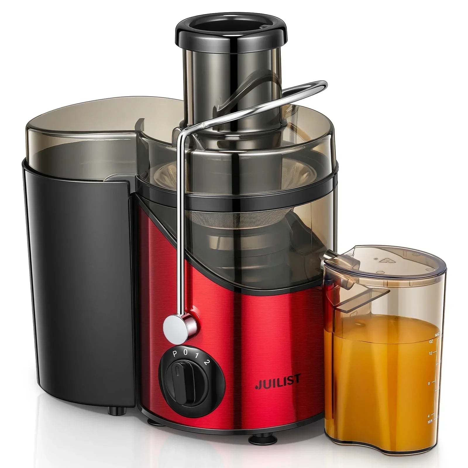 Juicer Extractor Easy Clean, 3 Speeds Control, Stainless Steel BPA Free