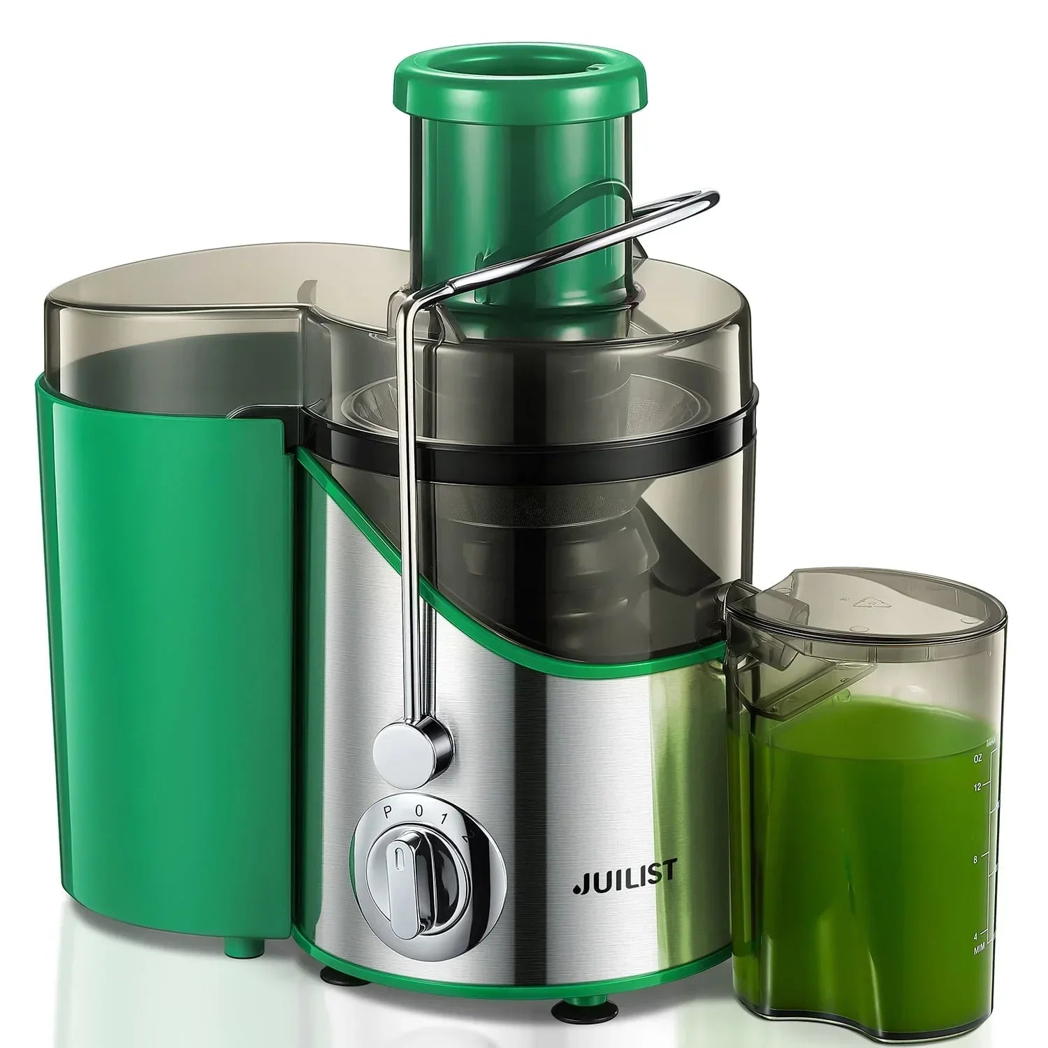 Juicer Extractor Easy Clean, 3 Speeds Control, Stainless Steel BPA Free