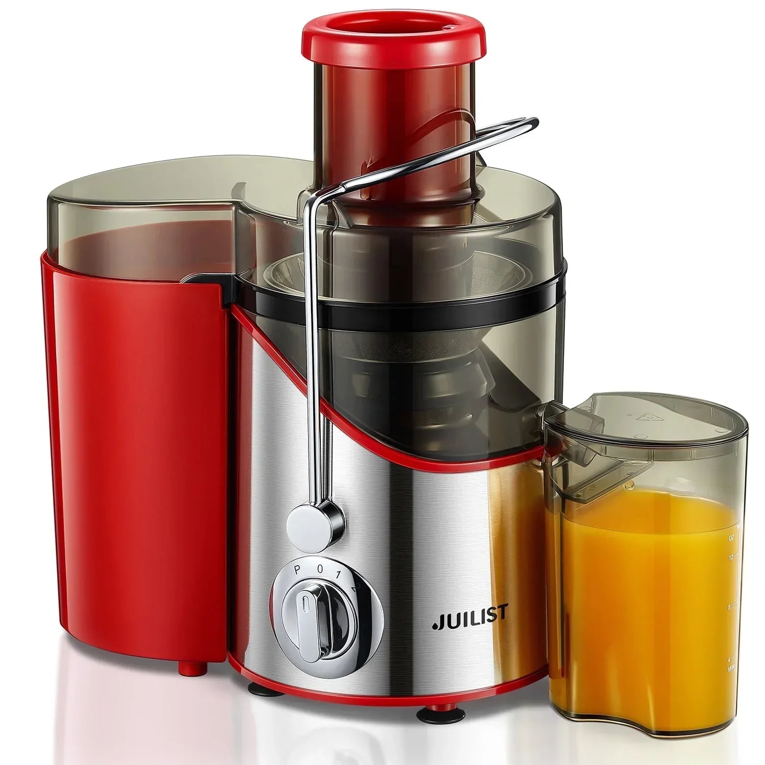 Juicer Extractor Easy Clean, 3 Speeds Control, Stainless Steel BPA Free