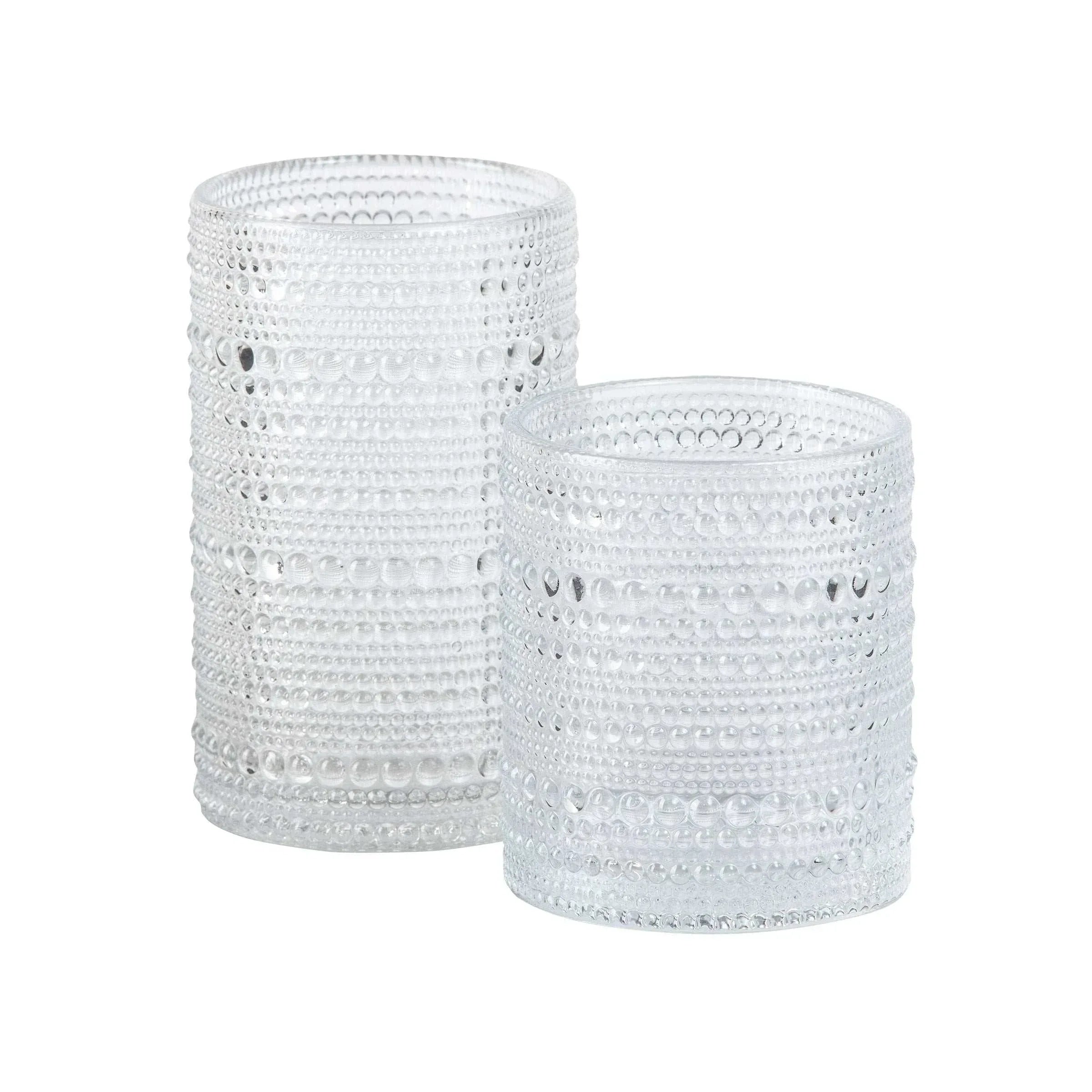 Jupiter by Fortessa DOF and Beverage Glass, Set of 12 - USA MEGA SHOP